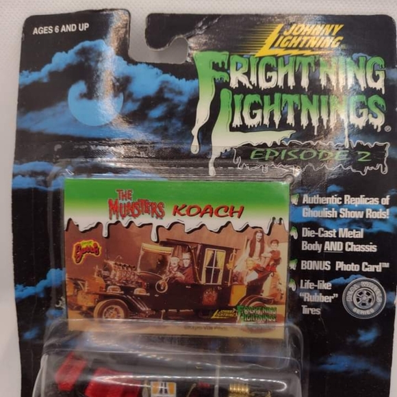Johnny Lightning The Munsters Koach Frightening Lightning - Picture 4 of 4